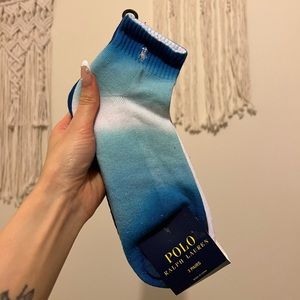 NWT multicolor Polo Ralph Lauren crew socks